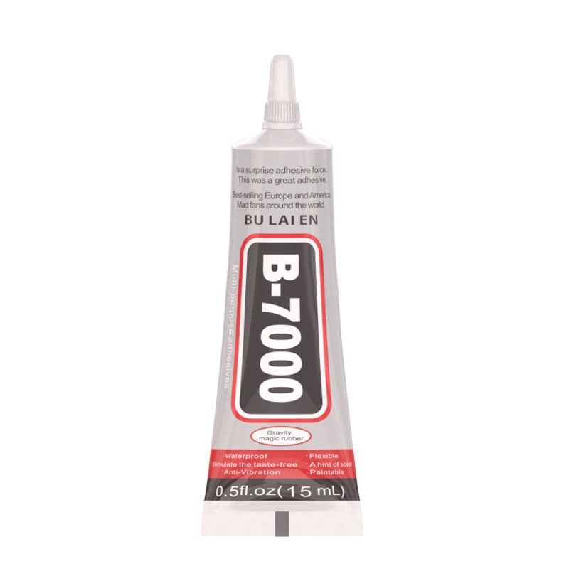 [B7000 15ML] B7000 Glue Needle Mini word glue mobile phone screen glue jewelry DIY acrylic sticker diamond multi-purpose glue super glue  B7000