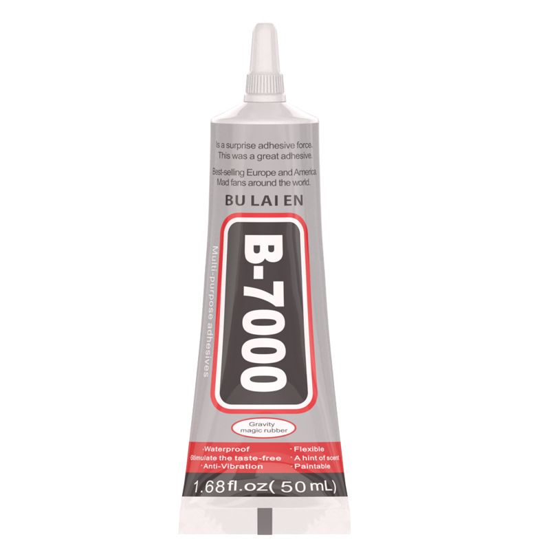 [B7000 50ML] B7000 Glue Needle Mini word glue mobile phone screen glue jewelry DIY acrylic sticker diamond multi-purpose glue super glue  B7000