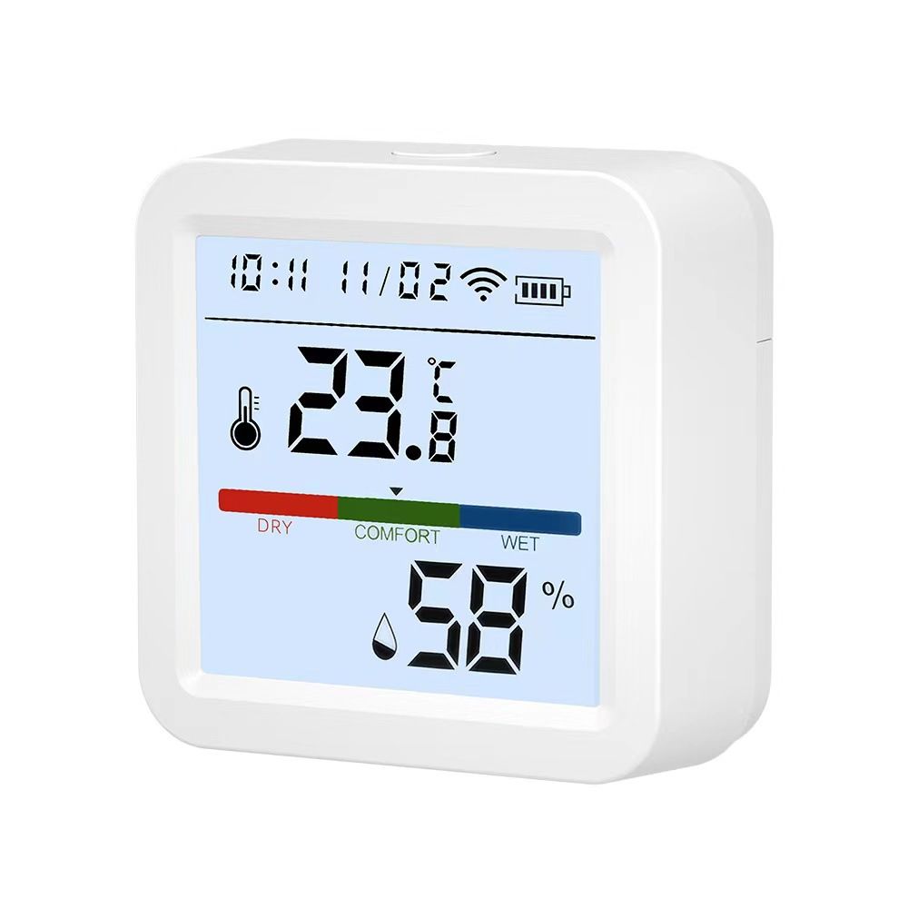 TUYA APP WIFI Version Temperature and Humidity detector Temperature and humidity sensor intelligent linkage temperature and humidity  TH05