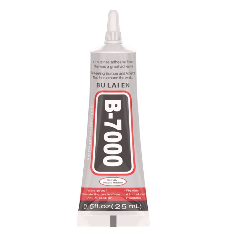 [B7000 25ML] B7000 Glue Needle Mini word glue mobile phone screen glue jewelry DIY acrylic sticker diamond multi-purpose glue super glue  B7000